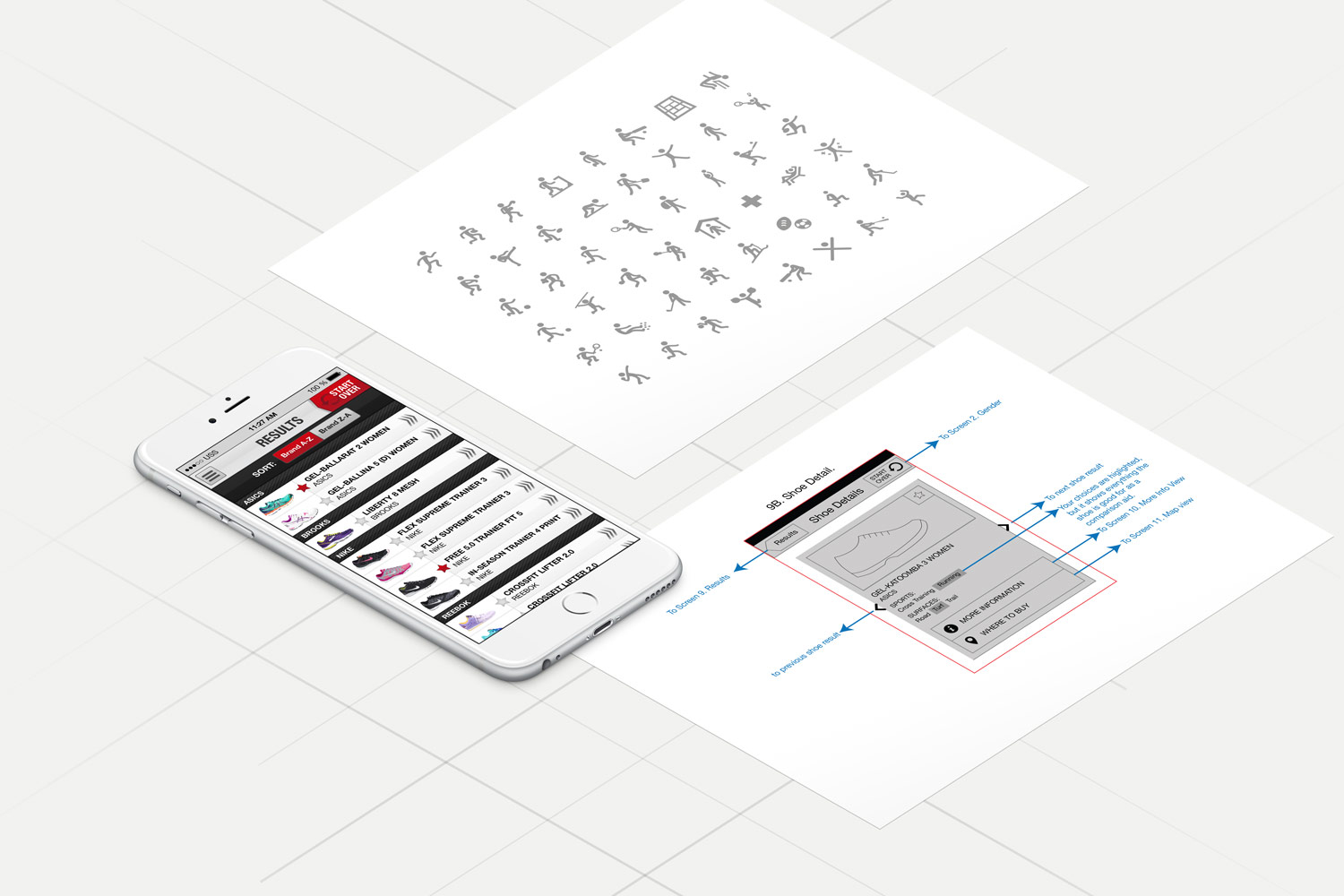 Ultimate Shoe Selector - Digital Product Design by Theysaurus